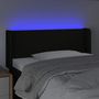 Voir la diapositive 4 : VIDAXL Tete de lit a LED Noir 93x16x78/88 cm Tissu