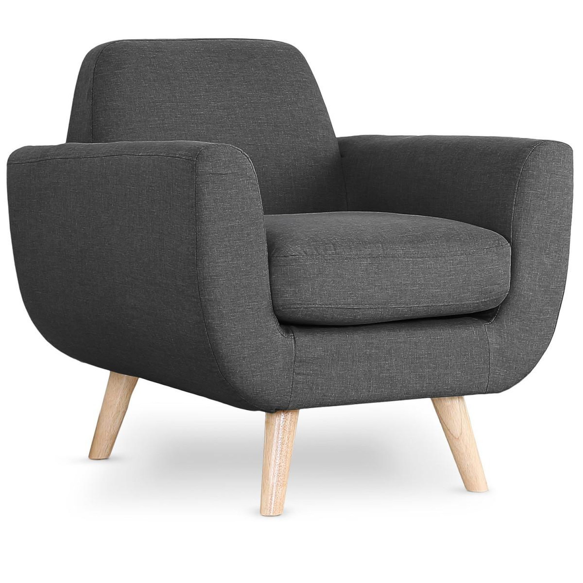 Voir la diapositive 1 : Paris Prix Fauteuil design  miramas  81cm gris foncé