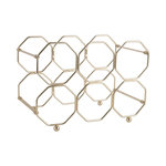 PRESENT TIME Range bouteille pliable design métal Honey. Coloris disponibles : Jaune
