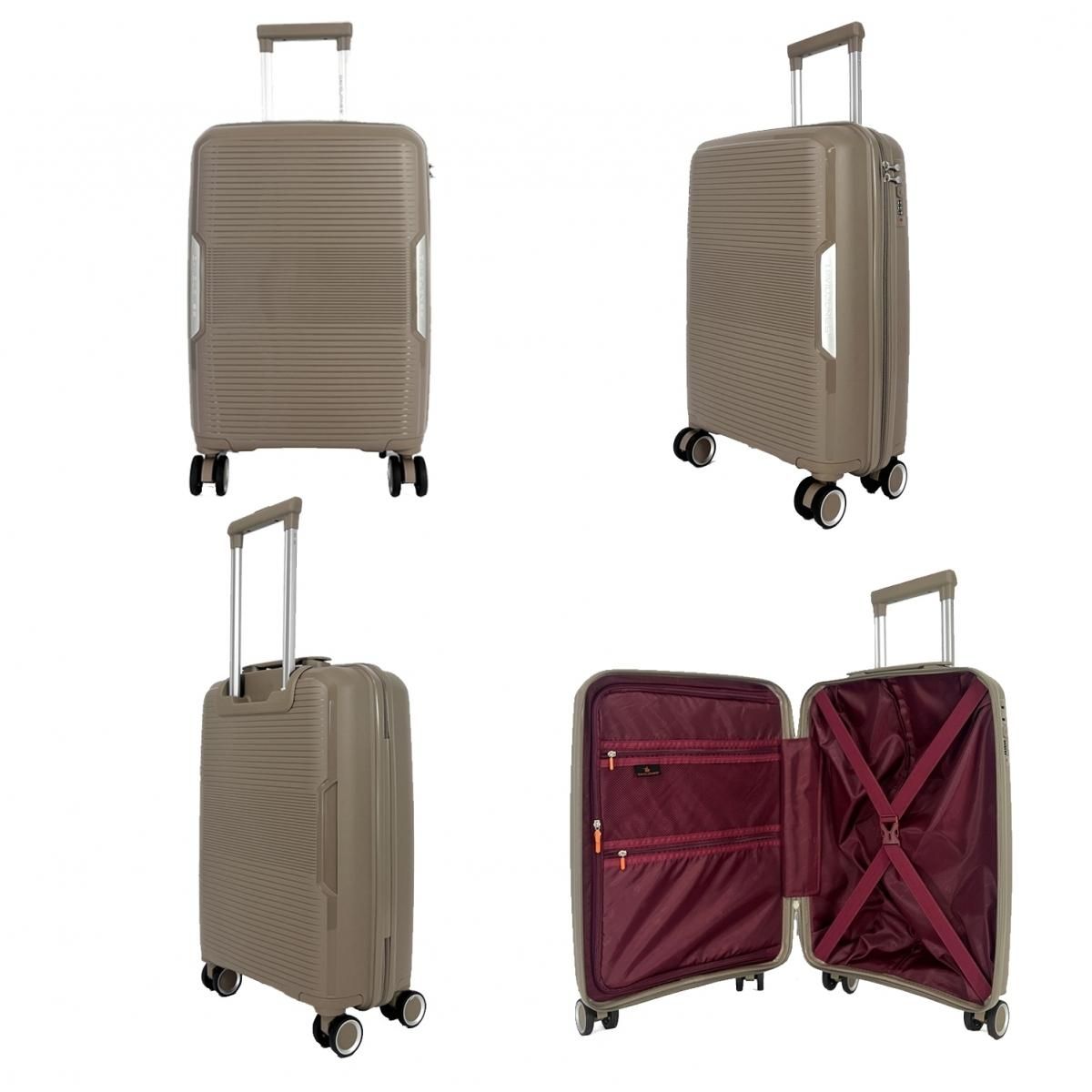David Jones Lot 3 valises rigides dont 1 cabine TSA