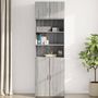 Voir la diapositive 3 : VIDAXL Armoire murale sonoma gris 70x42,5x40 cm bois d'ingenierie