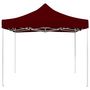 Voir la diapositive 2 : VIDAXL Tente de reception pliable Aluminium 2 x 2 m Bordeaux