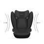 Voir la diapositive 6 : CYBEX Siege auto Solution B i-fix Volcano Black CYBEX - Groupe 2/3 - Noir