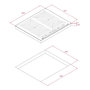 Voir la diapositive 4 : TEKA Table de cuisson à induction 60cm 4 feux 8800w noir - IZF64600