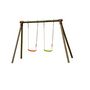 Voir la diapositive 2 : Soulet Portique balançoire - Bois - H1.90m - ALIZEE