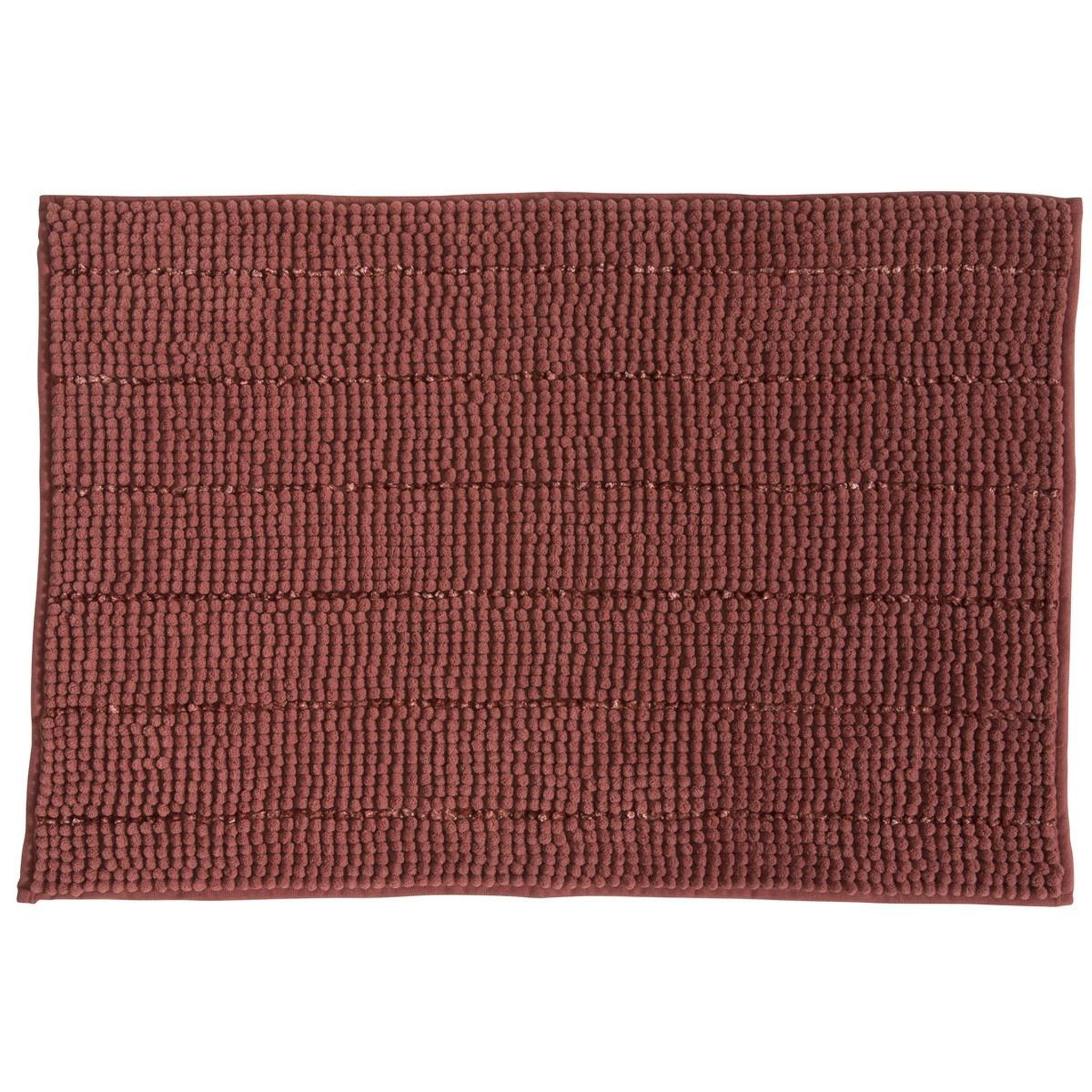 Voir la diapositive 1 : GUY LEVASSEUR Tapis de bain chenille 50x70 uni 50x70cm