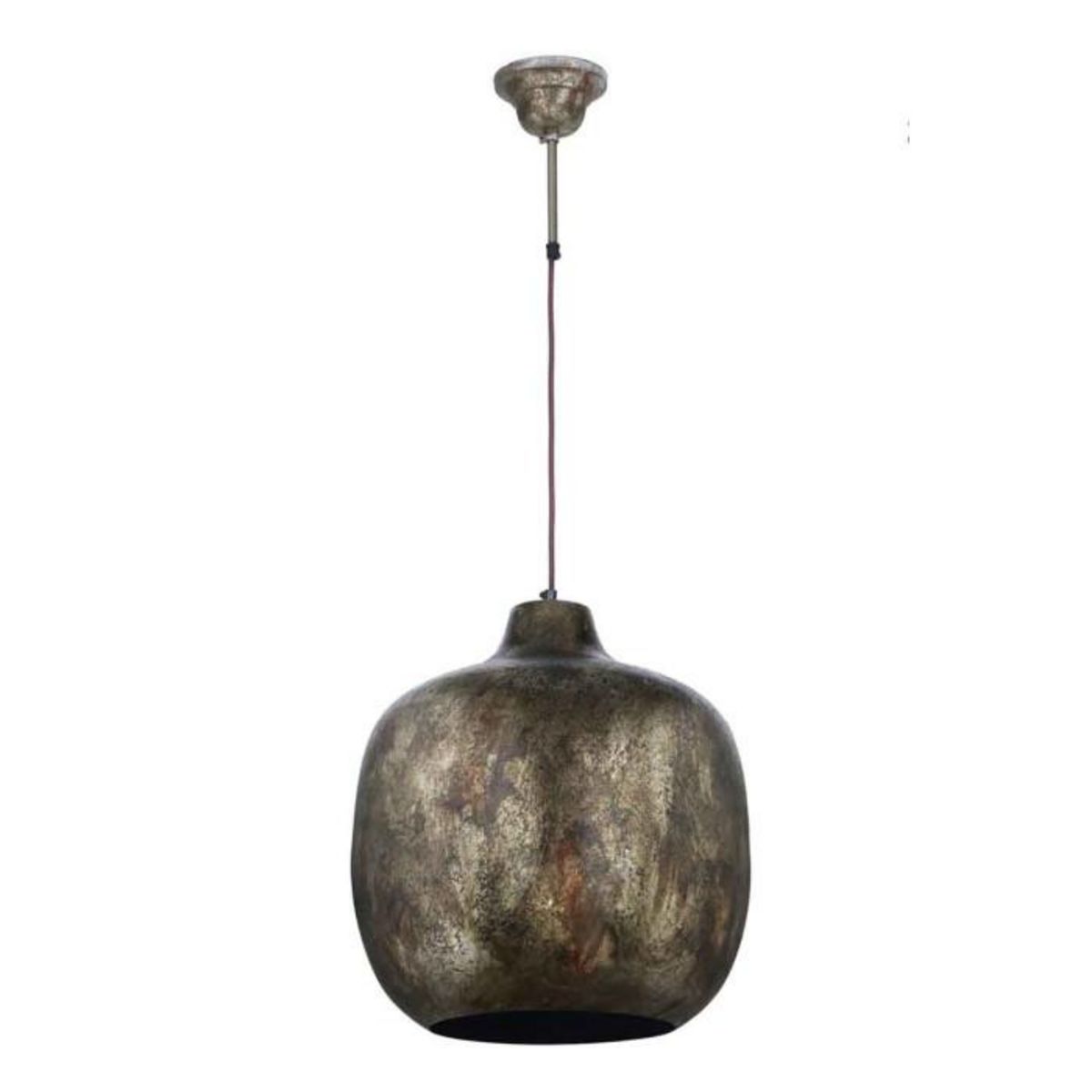 Paris Prix Lampe Suspension Vintage  Salyer  43cm Or