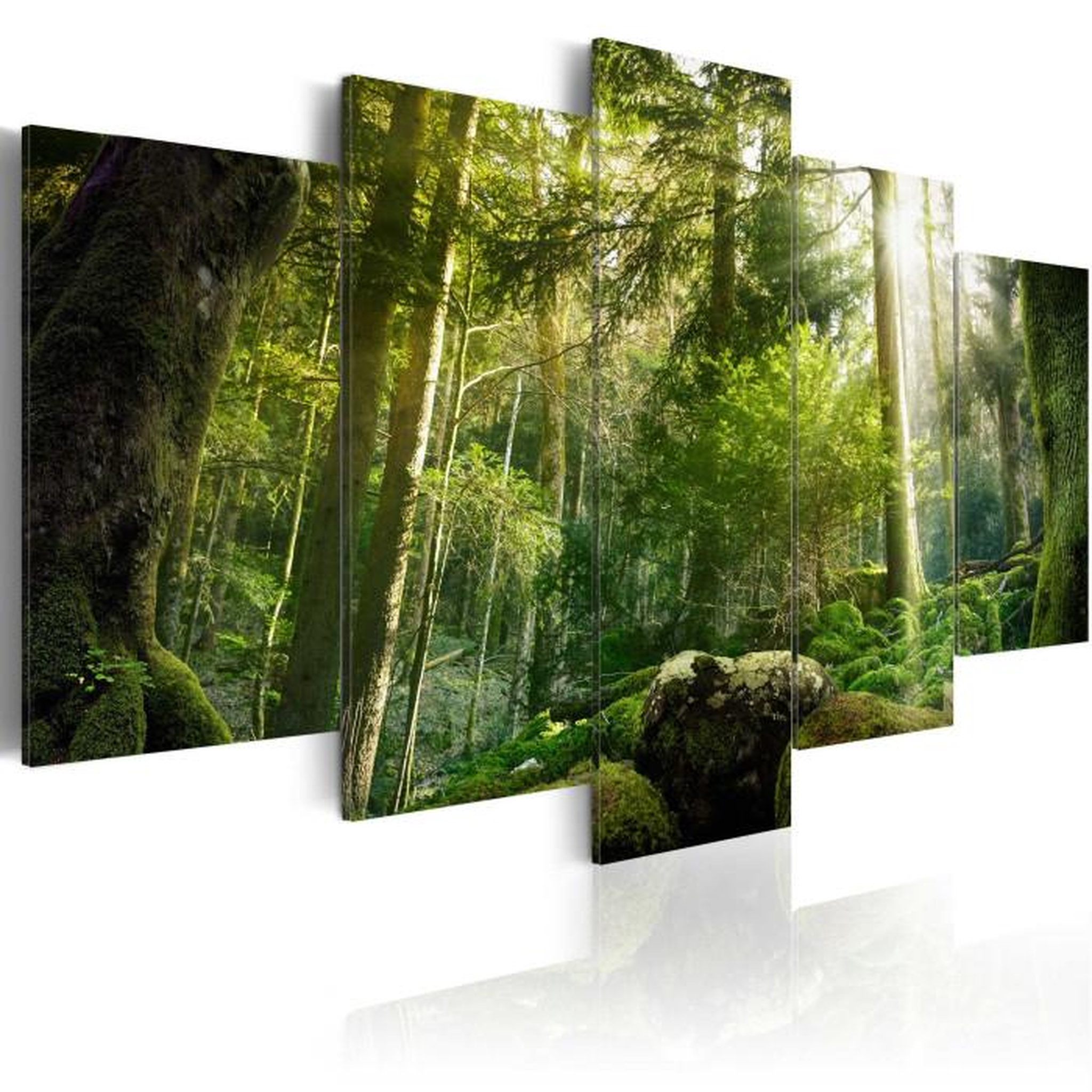 Paris Prix Tableau Imprimé  Beauté de la Forêt. Coloris disponibles : Multicolore