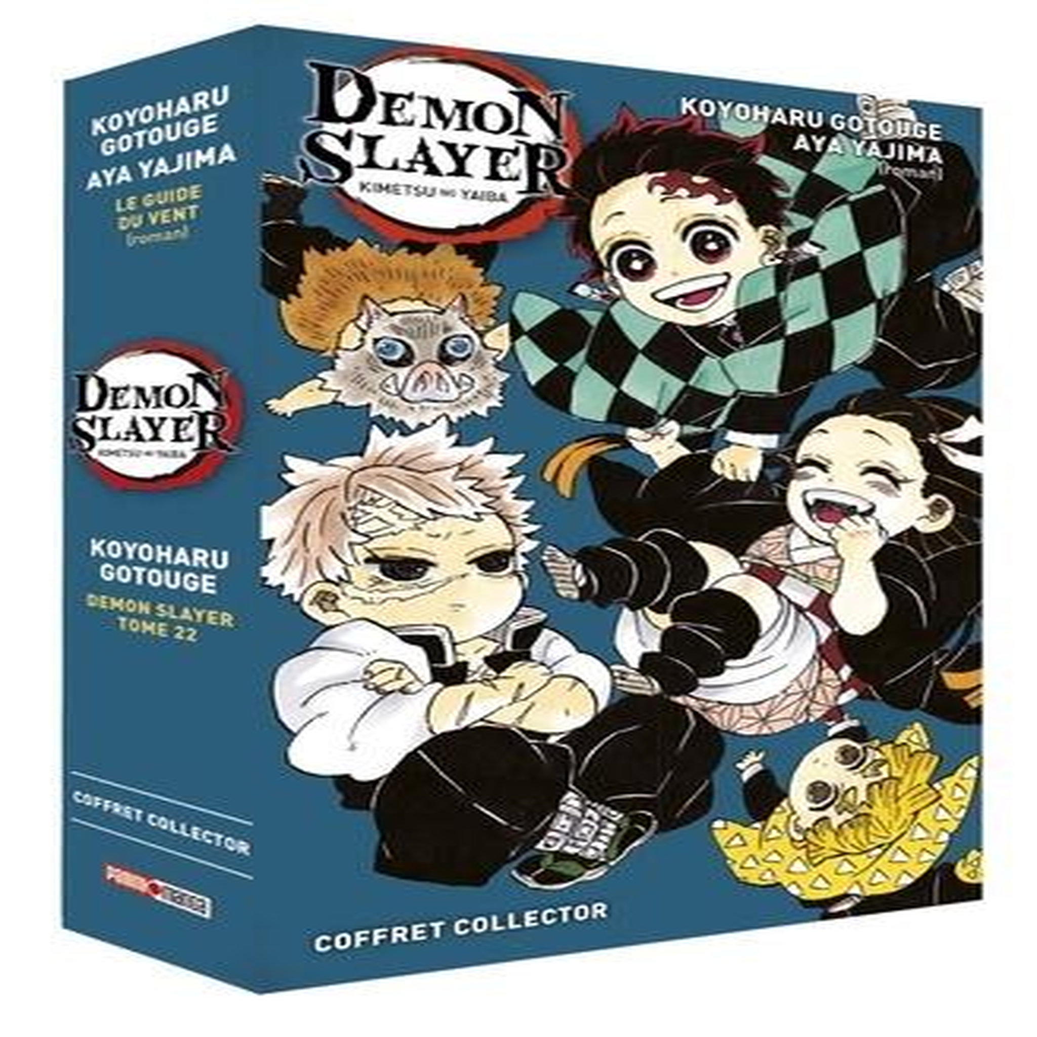 DEMON SLAYER : COFFRET EN 2 VOLUMES : DEMON SLAYER TOME 22 ; ROMAN TOME 3, Gotouge Koyoharu