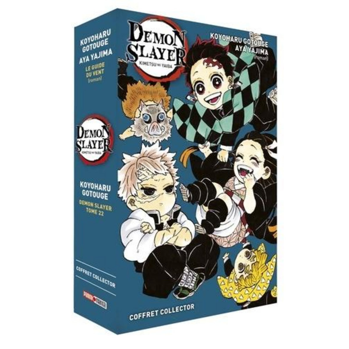 DEMON SLAYER : COFFRET EN 2 VOLUMES : DEMON SLAYER TOME 22 ; ROMAN TOME 3, Gotouge Koyoharu