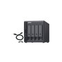 Voir la diapositive 2 : Qnap QNAP TR-004 Boîtier de disques de stockage Boîtier disque dur/SSD Noir 2.5/3.5