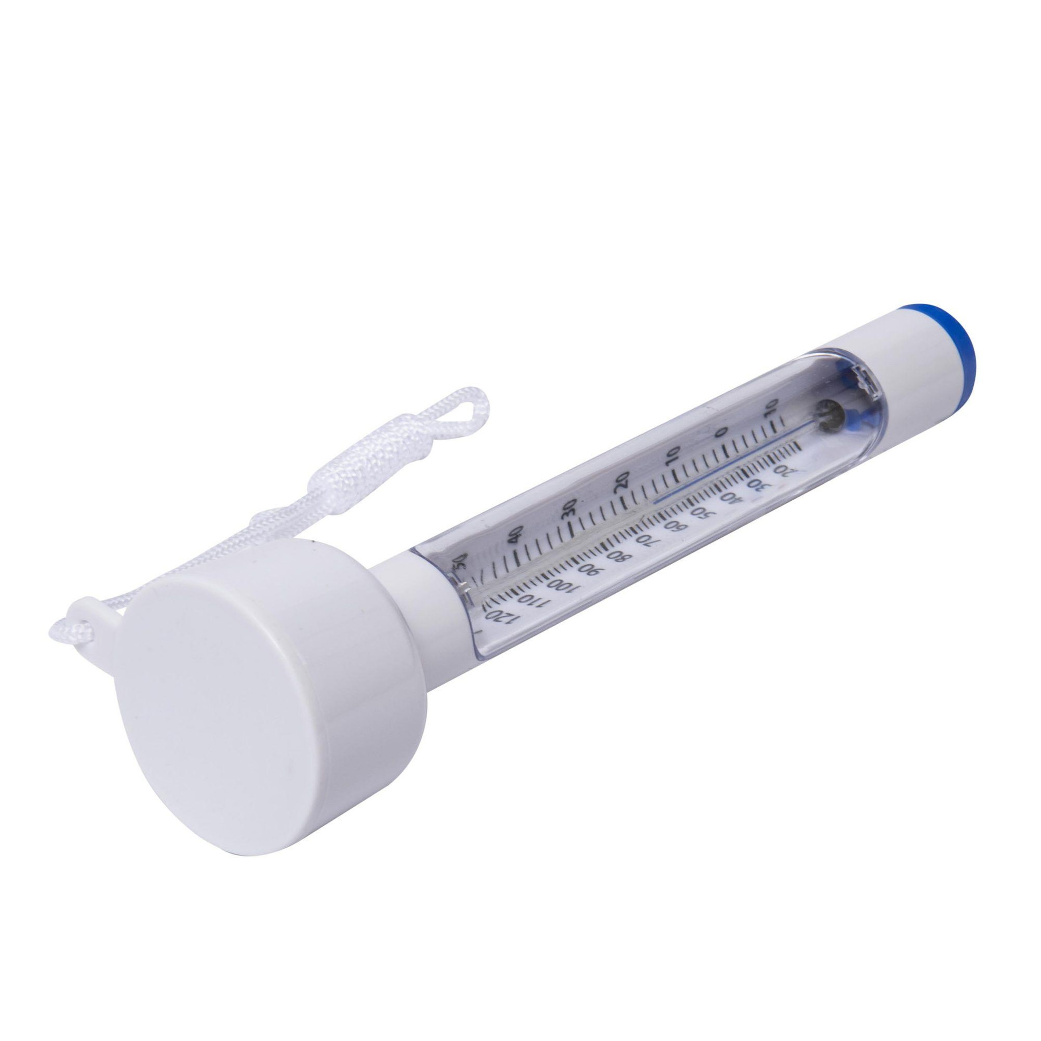 Voir la diapositive 5 : WERKAPRO Thermomètre pour piscine blanc WERKA PRO