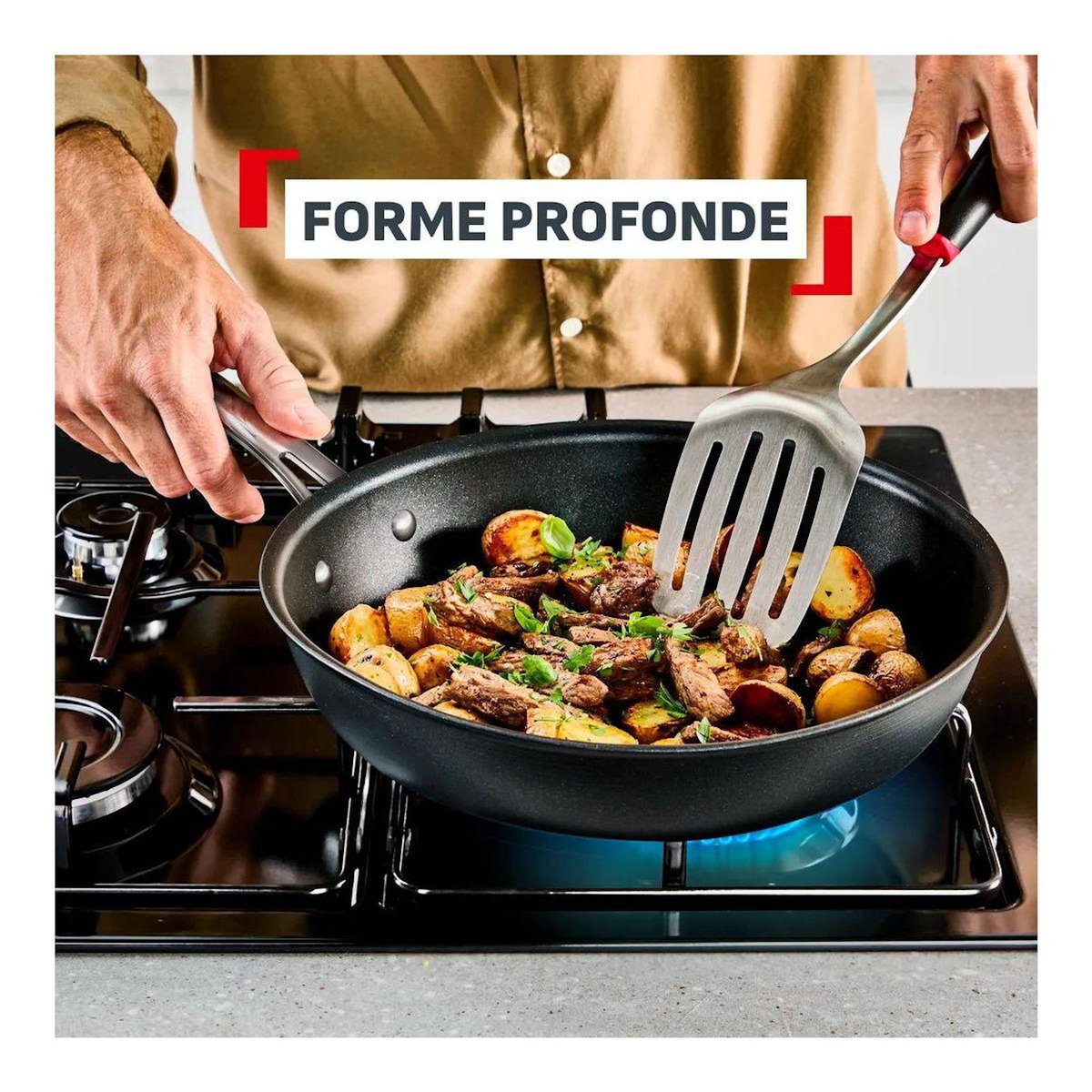 TEFAL Poêle 30 cm Excellence +