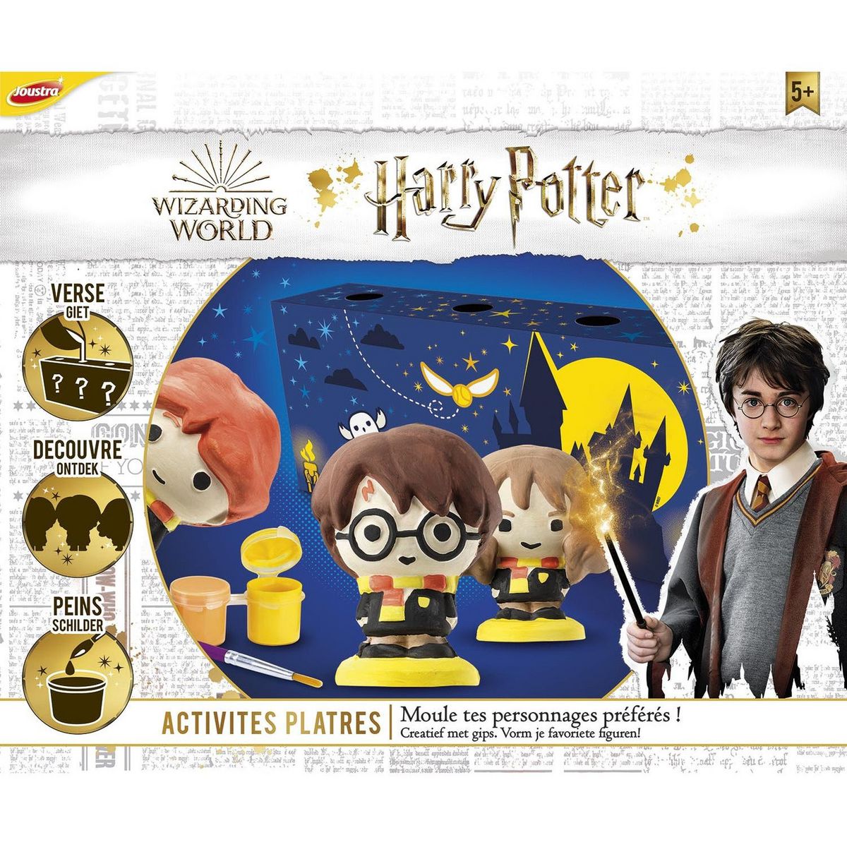 MAPED Loisirs créatifs - Kit créatif plâtre Harry Potter