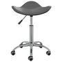 Voir la diapositive 2 : VIDAXL Chaise de bureau Gris Similicuir