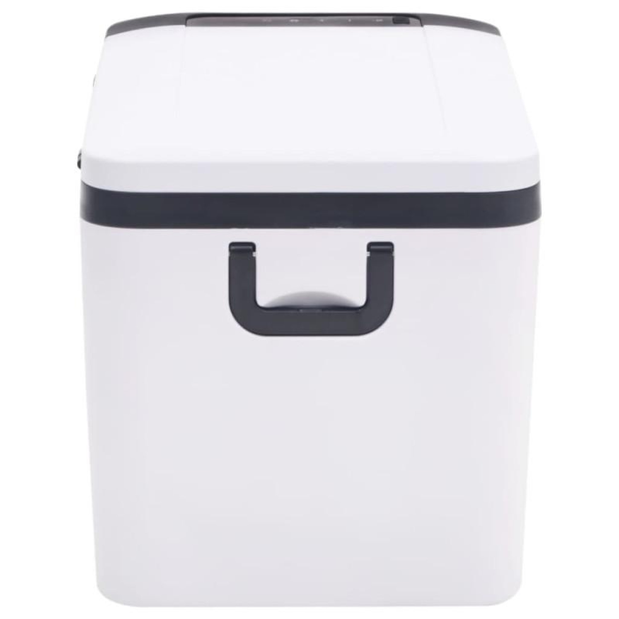 Voir la diapositive 4 : VIDAXL Glacière avec poignée noir et blanc 25 L PP et PE