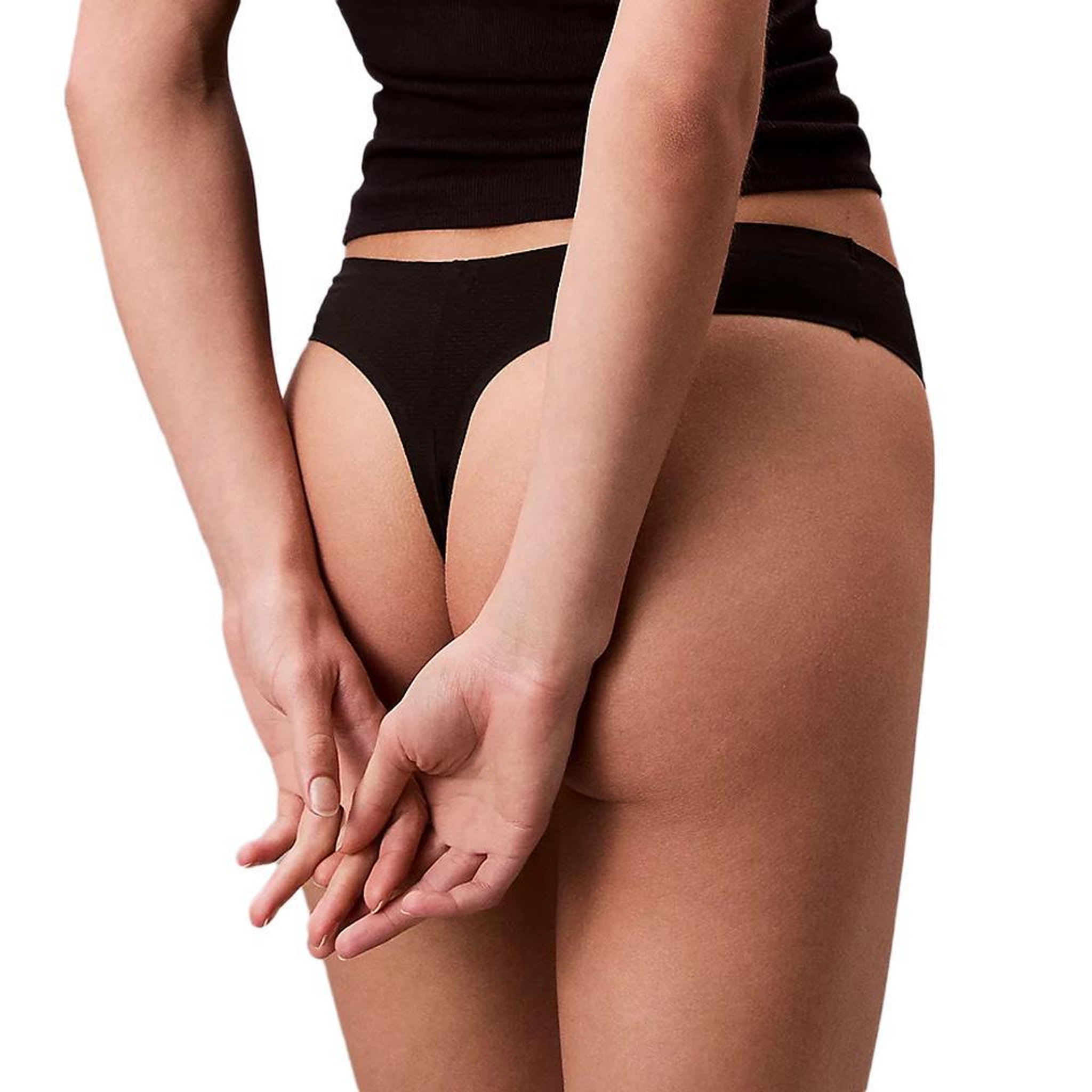 Voir la diapositive 2 : CALVIN KLEIN JEANS String  Femme Calvin Klein Jeans Thong 000QF7983E