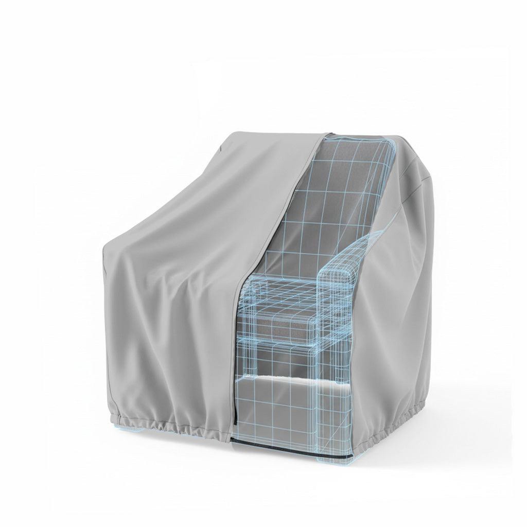 Jardiline Housse FAUTEUIL - 85 x 85 x 75 cm - Cover Garden