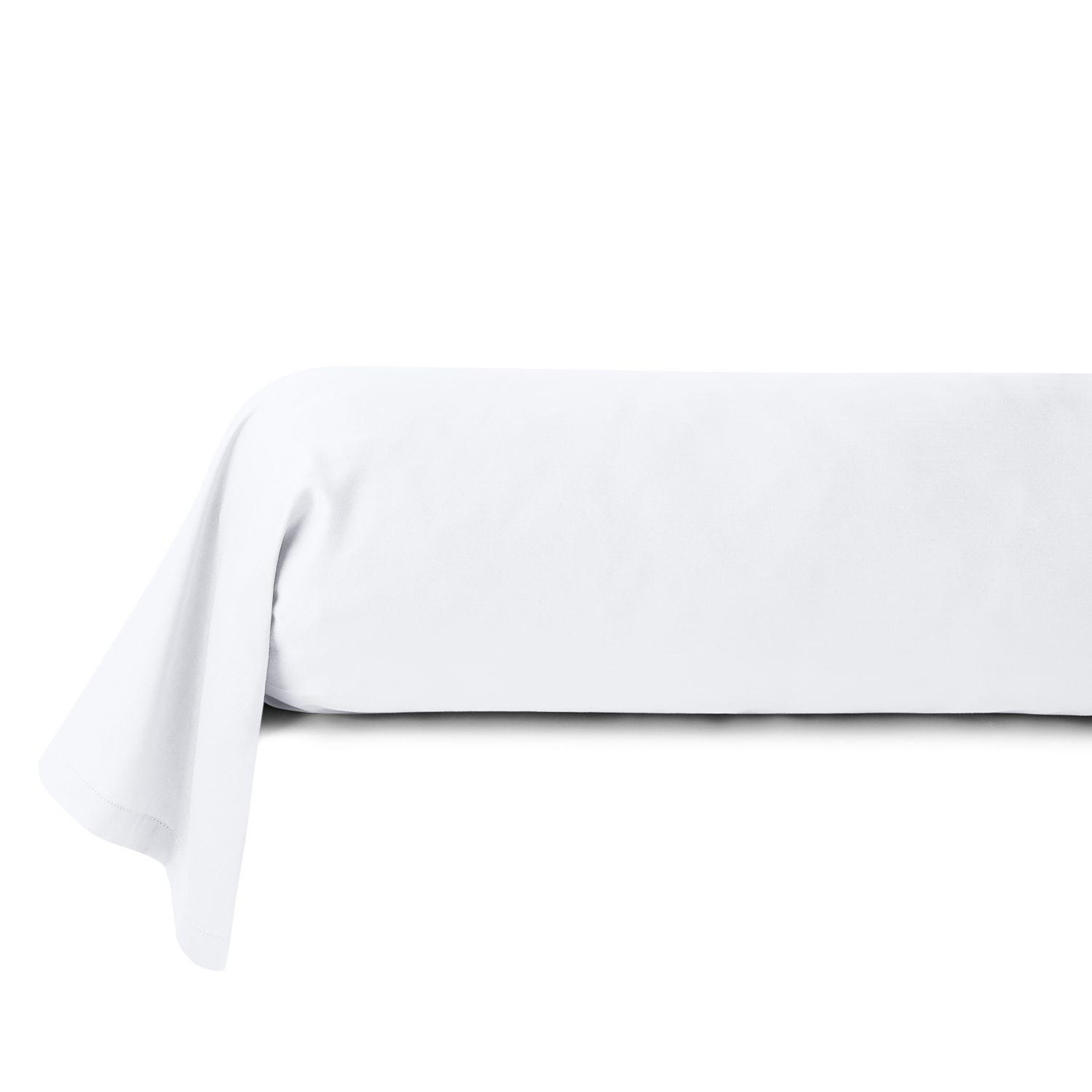 ACTUEL Taie d'oreiller unie en satin de coton 