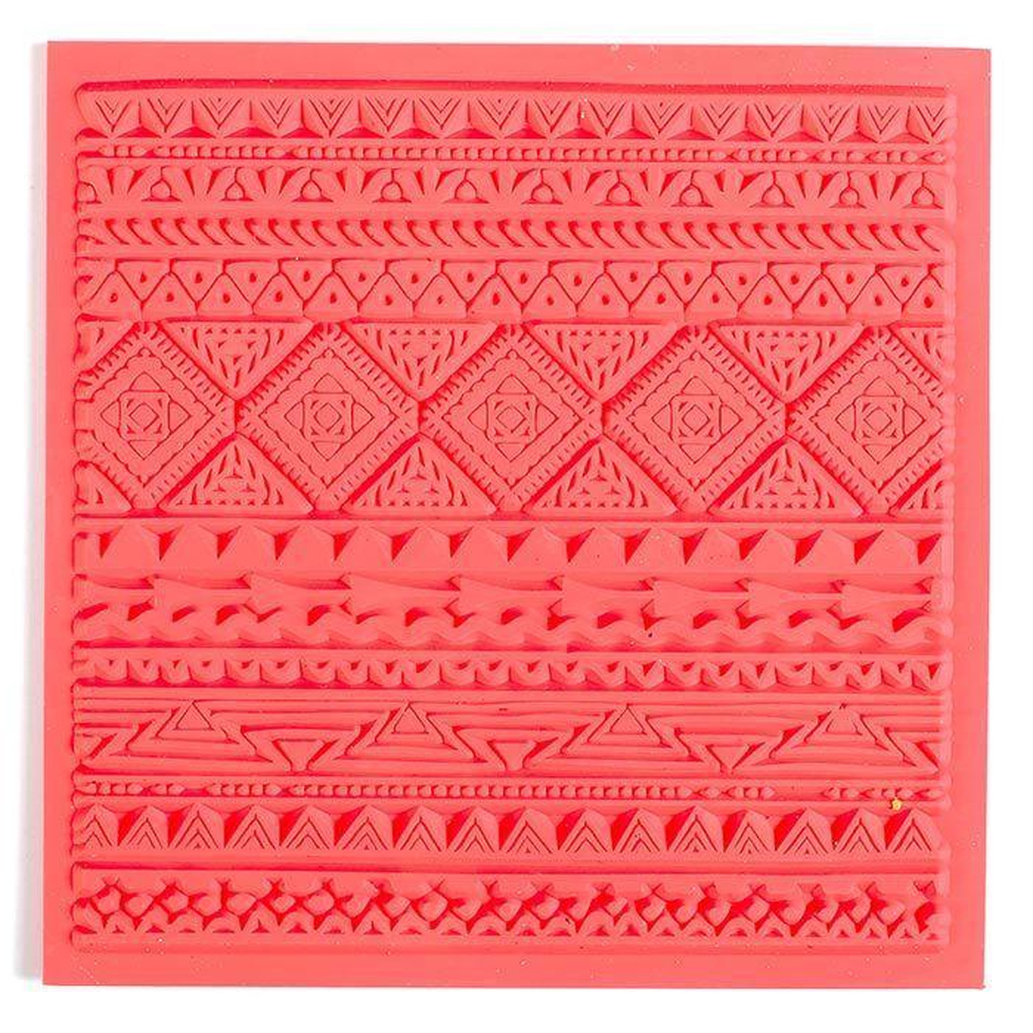 Graine créative Tapis de texture pour pâte polymère - Ethnique