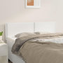 Voir la diapositive 1 : VIDAXL Tetes de lit 2 pcs Blanc 72x5x78/88 cm Similicuir