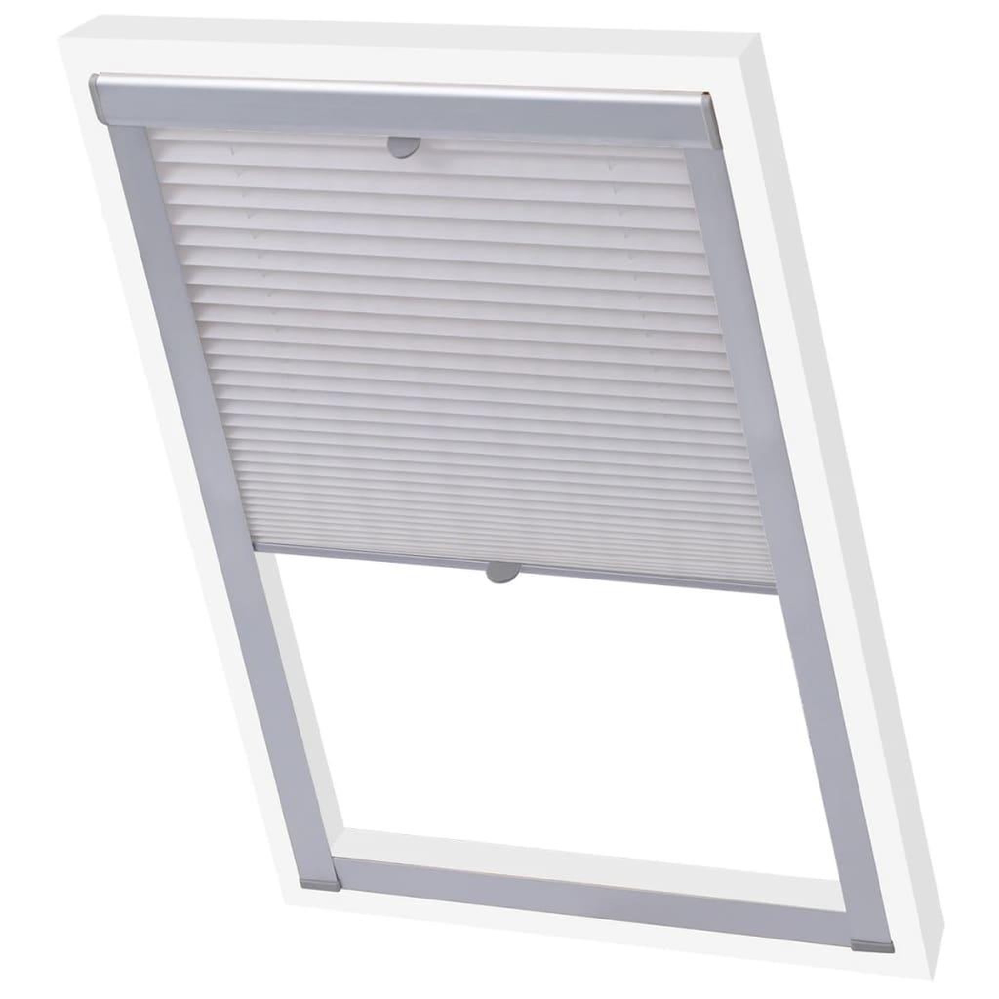 Voir la diapositive 3 : VIDAXL Store plisse Blanc C02