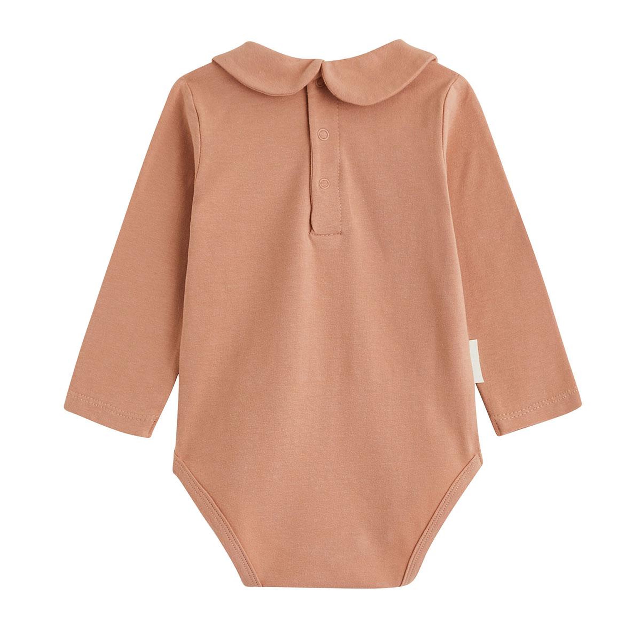 Voir la diapositive 3 : PETIT BEGUIN Lot de 2 bodies bébé manches longues aimée