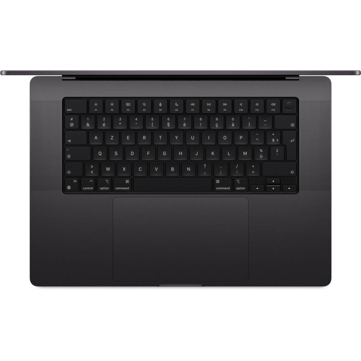 APPLE Ordinateur Apple Pro 16  Puce M5 Max CPU 18 / GPU 32 coeurs Mémoire RAM 36Go Stockage 2To SSD XDR Noir sidéral