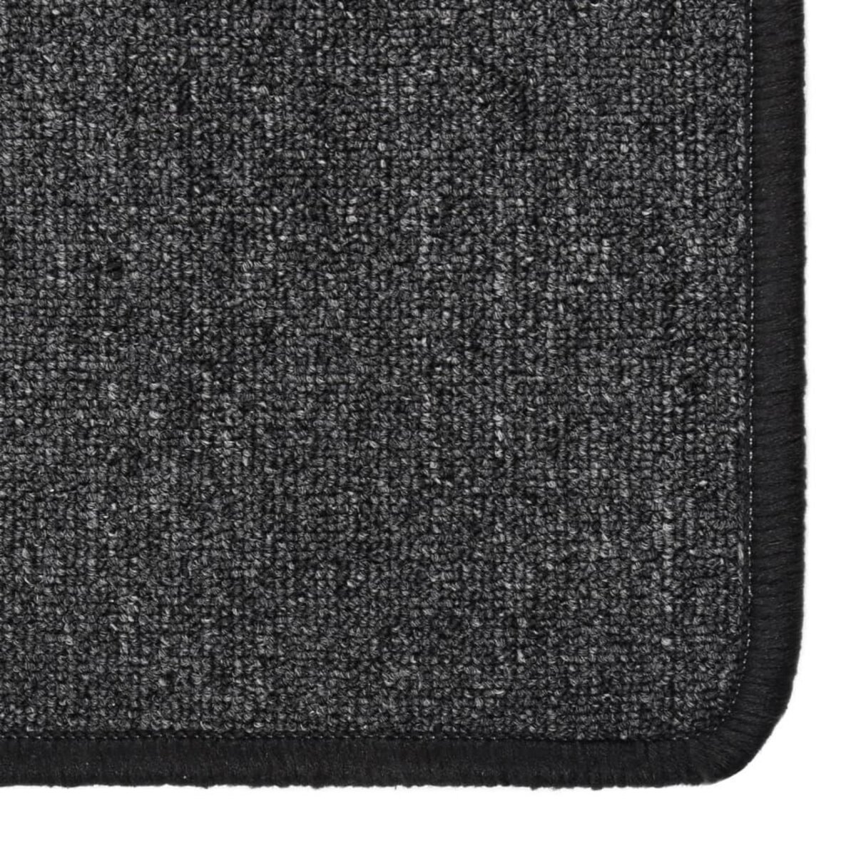 VIDAXL Tapis de couloir Anthracite 50x100 cm