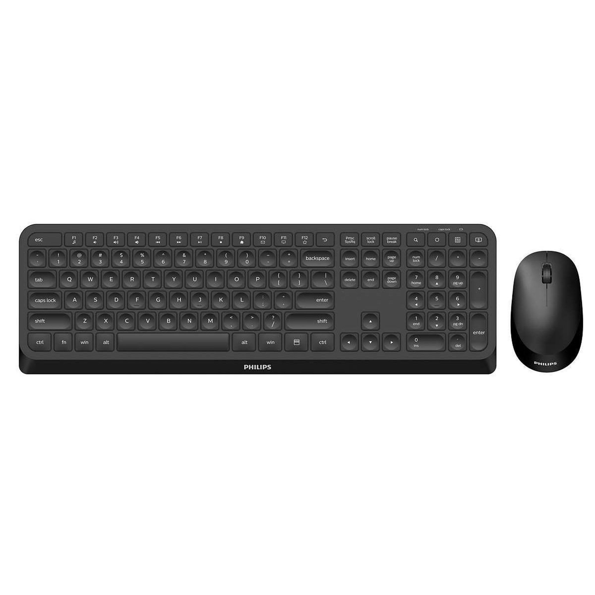 Philips Philips 3000 series SPT6307B/34 clavier Souris incluse RF sans fil Anglais américain Noir