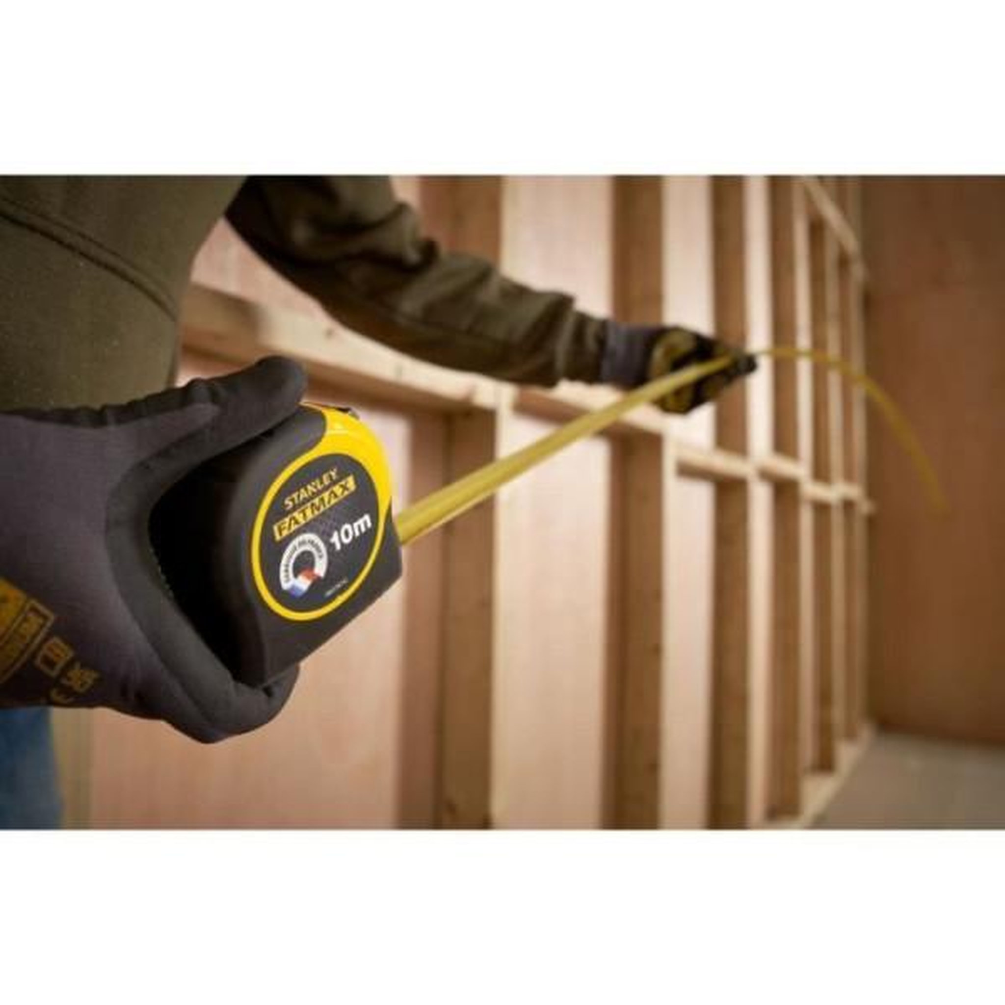 Voir la diapositive 6 : Stanley Metre a ruban - stanley fatmax - fmht36142-0 - blade armor - 10 m - 32 mm - ultra épais