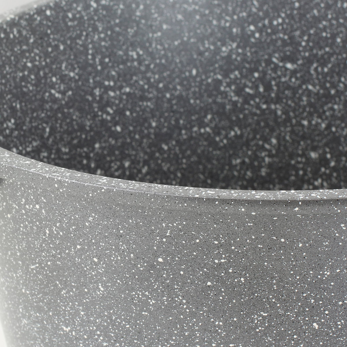 Fortus Faitout fonte aluminium EFFET PIERRE 24 cm