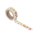 Paris Prix Ruban Adhésif Papier de Riz  Père Noël  10m Blanc