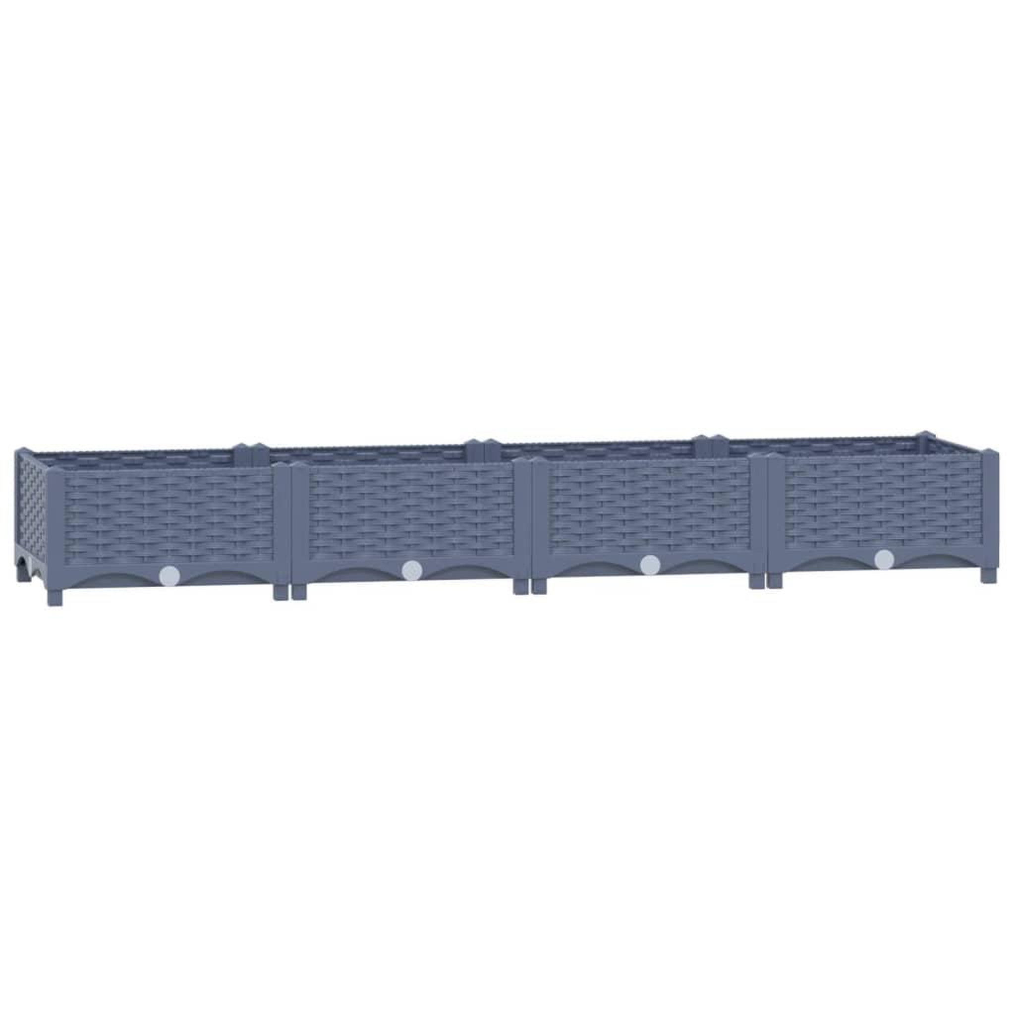 Voir la diapositive 2 : VIDAXL Lit sureleve 160x40x23 cm Polypropylene