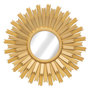 Voir la diapositive 5 : ATMOSPHERA Lot de 3 miroirs Soleil - Diam. 25 cm - Doré
