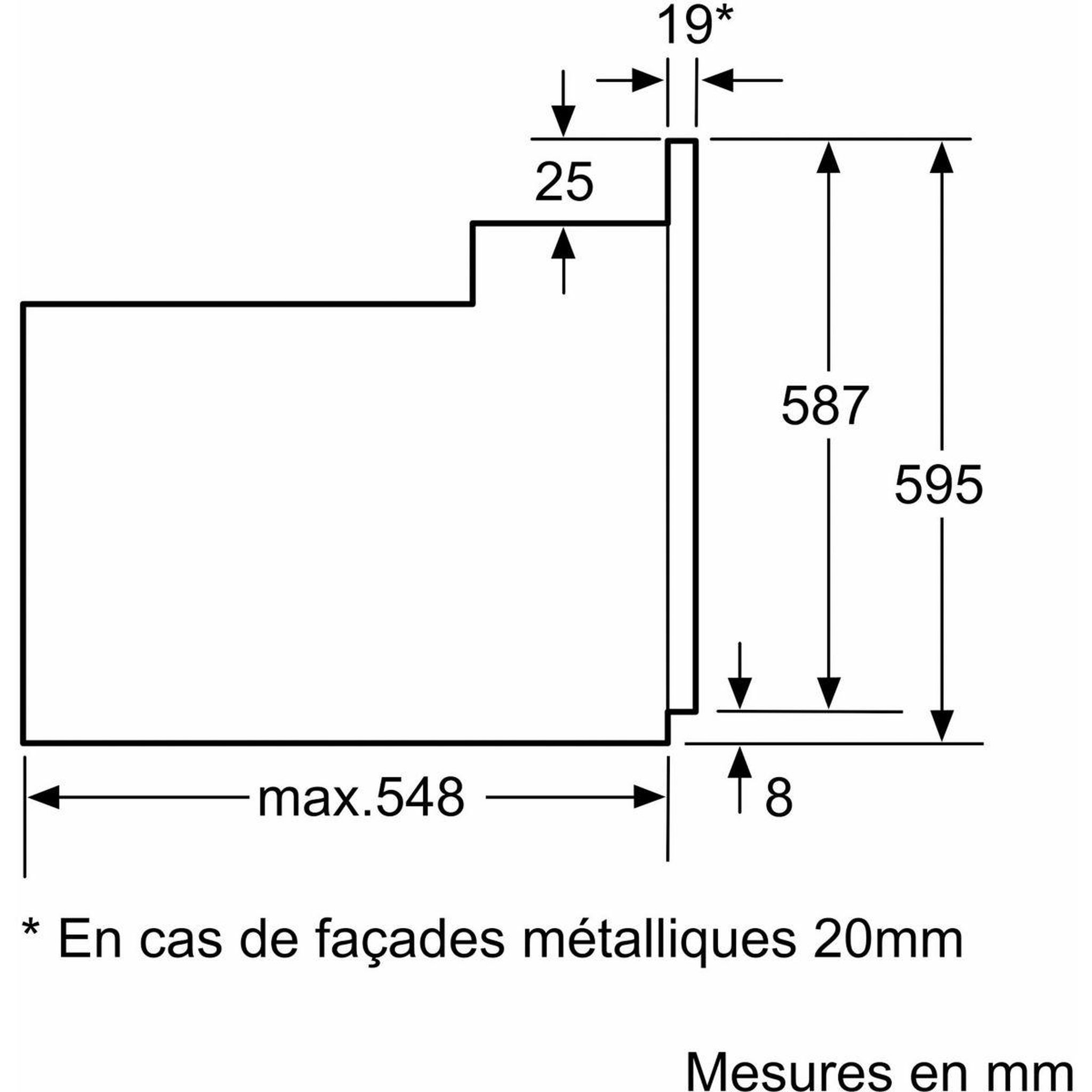 Voir la diapositive 5 : BOSCH Four encastrable hbf133br0 serie 2 hotair 3d - catalyse, chaleur tournante 3d, ecoclean direct