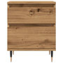 Voir la diapositive 5 : VIDAXL Tables de chevet 2 pcs chene artisanal 40x35x50 cm