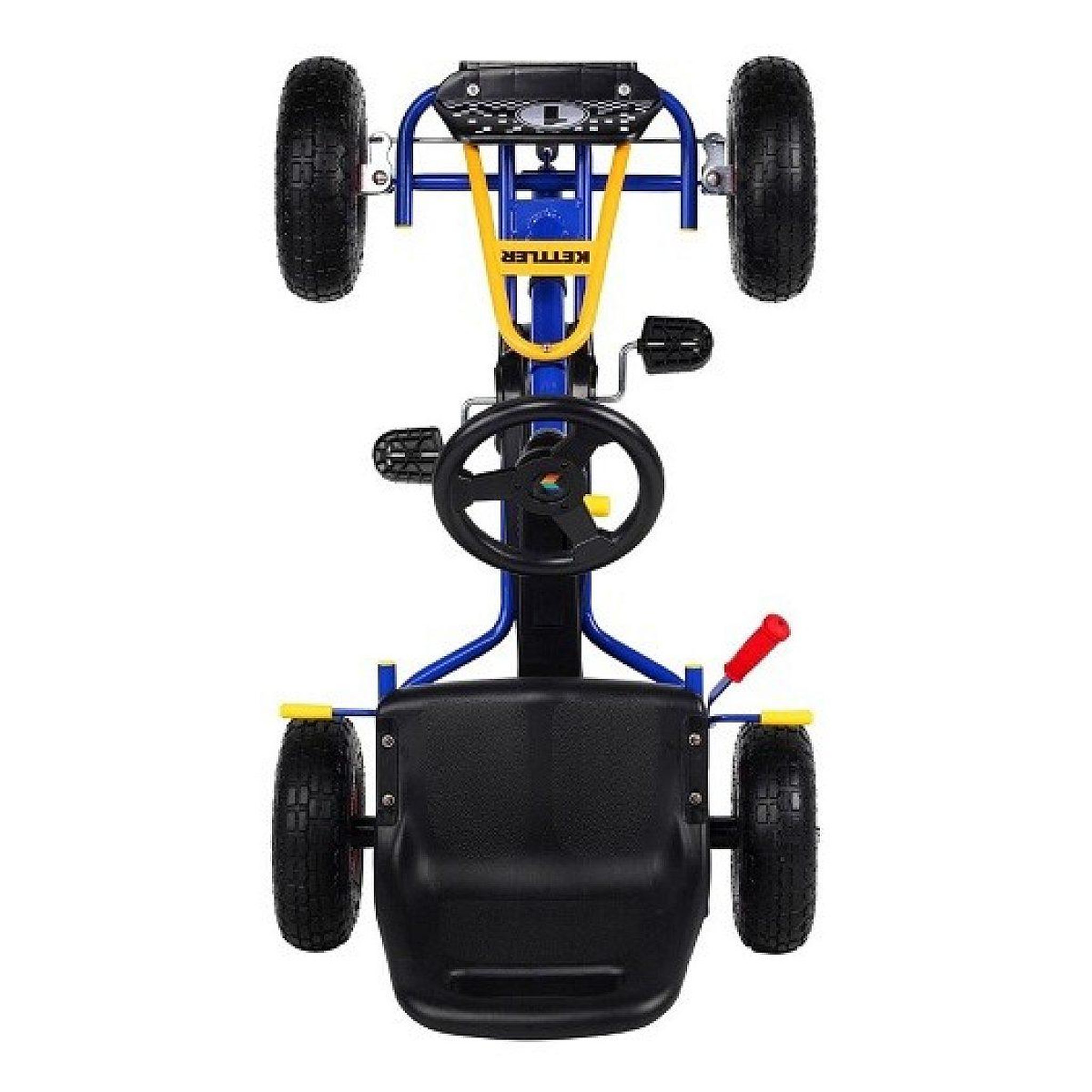 Voir la diapositive 3 : Kettler Kart à pédales retro bleu
