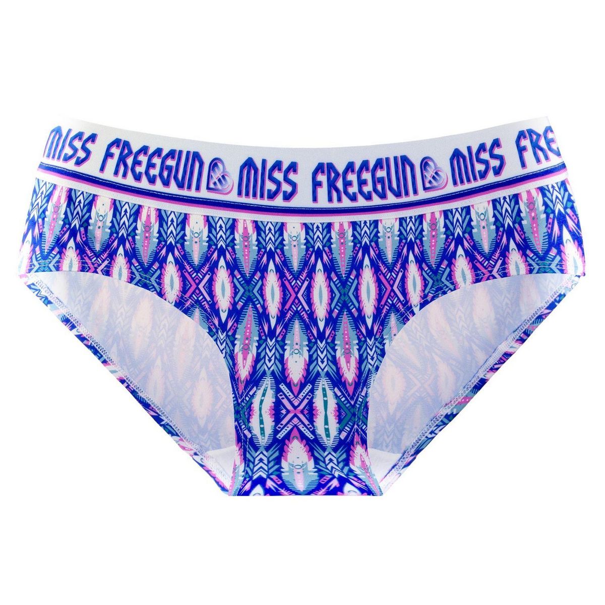 FREEGUN Lot de 4 culottes fille Ethnic