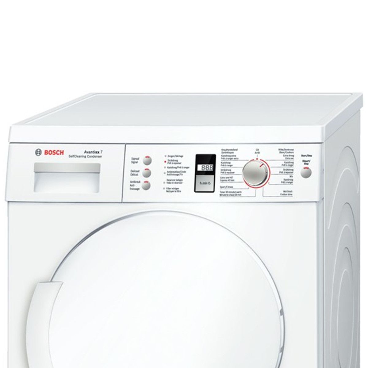 BOSCH Sèche-linge porte pleine WTW 84371FG condensation pompe à chaleur 7 Kg
