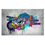 Voir la diapositive 2 : Paris Prix Papier Peint  Graffiti Eye