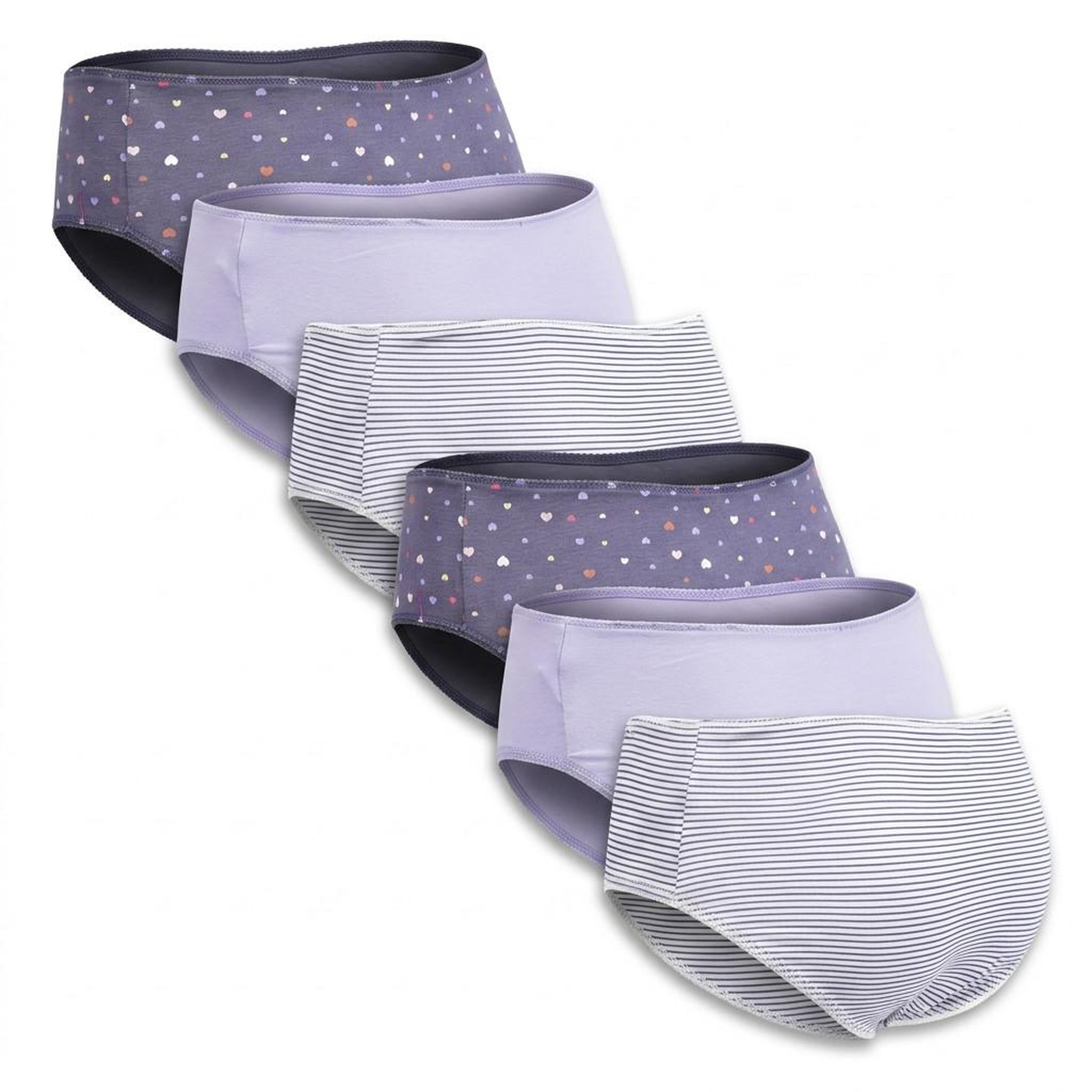 Voir la diapositive 3 : OZABI OZABI Pack Culottes Fille Coton - Lot de 6