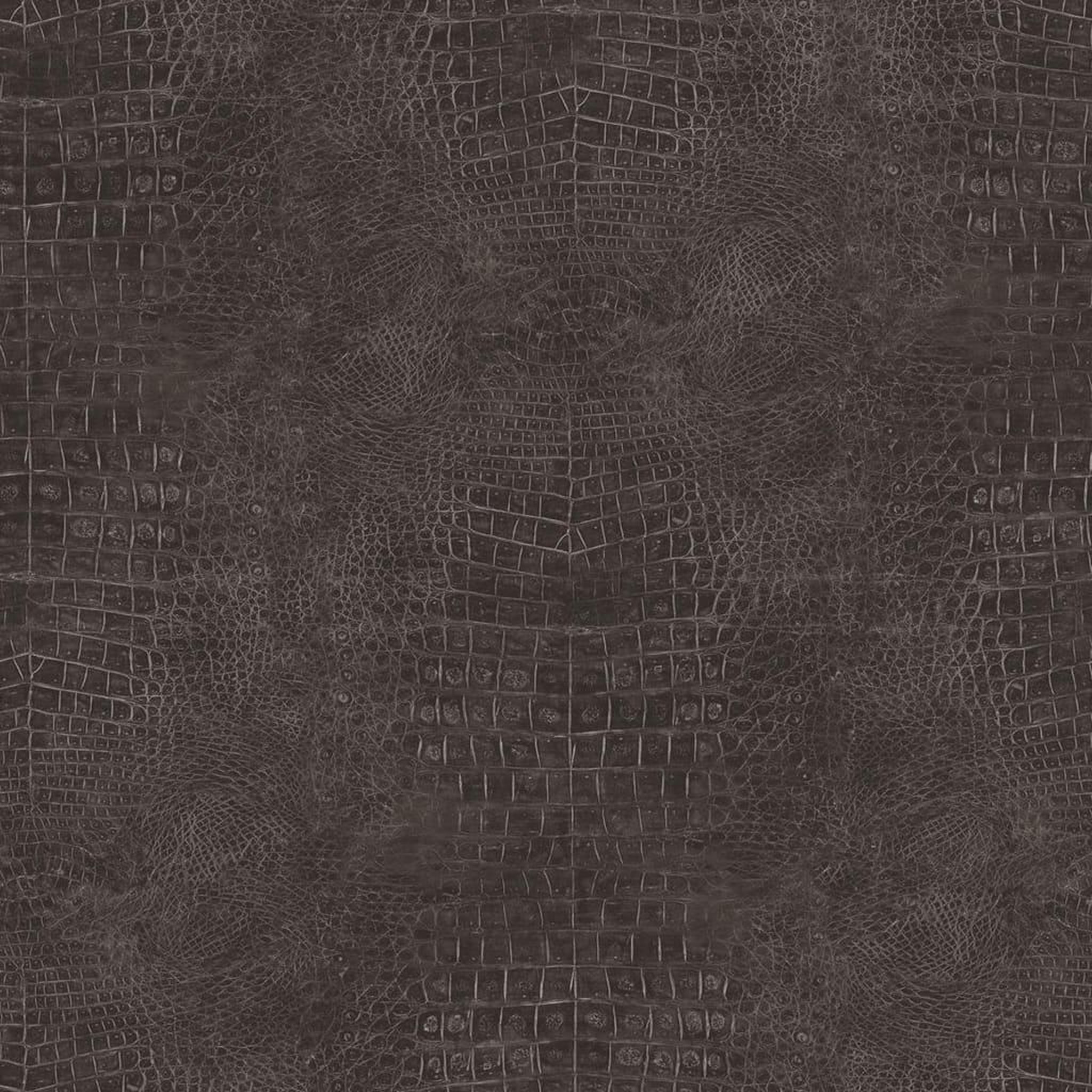 Voir la diapositive 2 : Noordwand Noordwand Papier peint Croco Noir