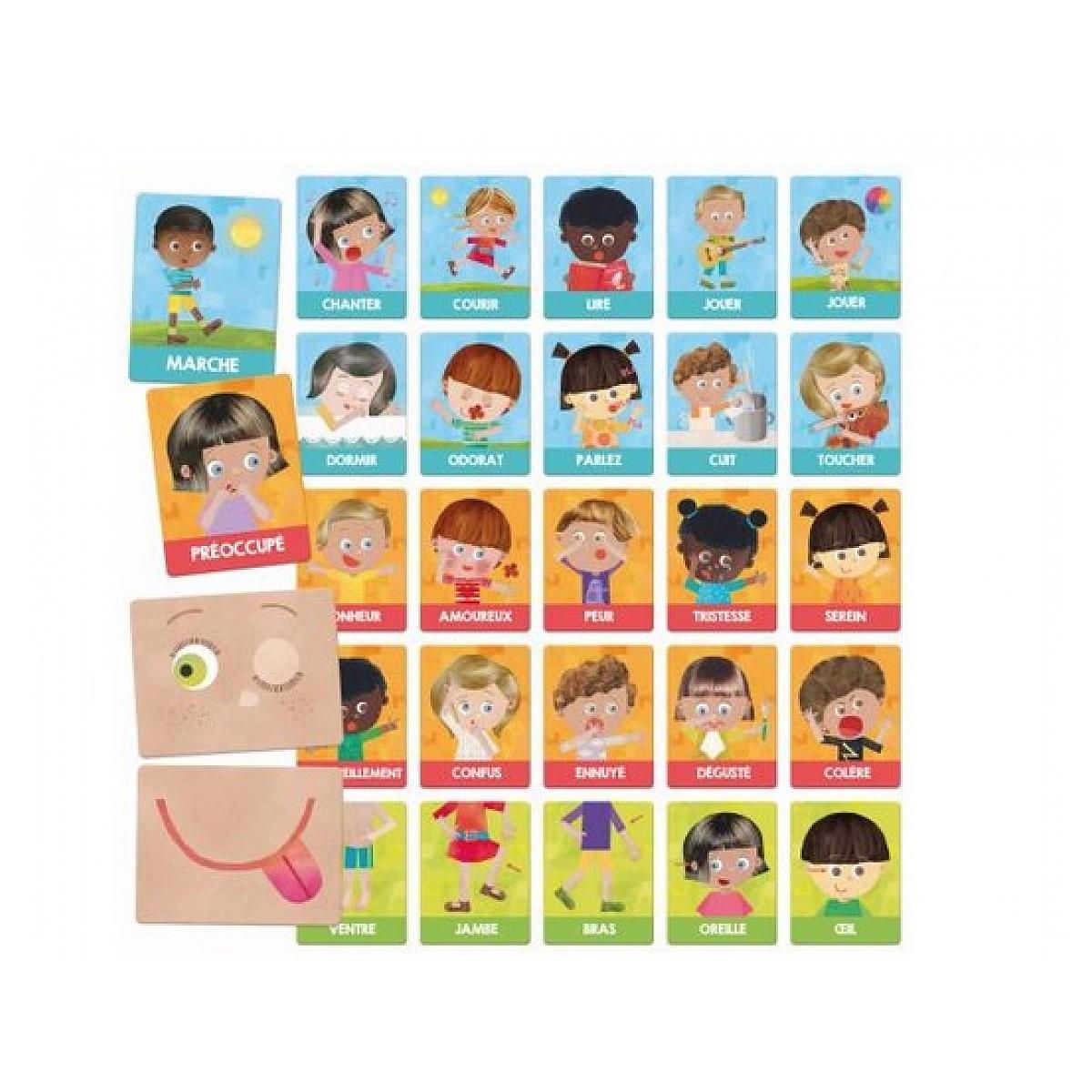 HEADU Flashcards Emotions et actions Montessori
