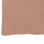 Voir la diapositive 2 : Paris Prix Plaid Déco  Gaufré  130x170cm Rose Clair
