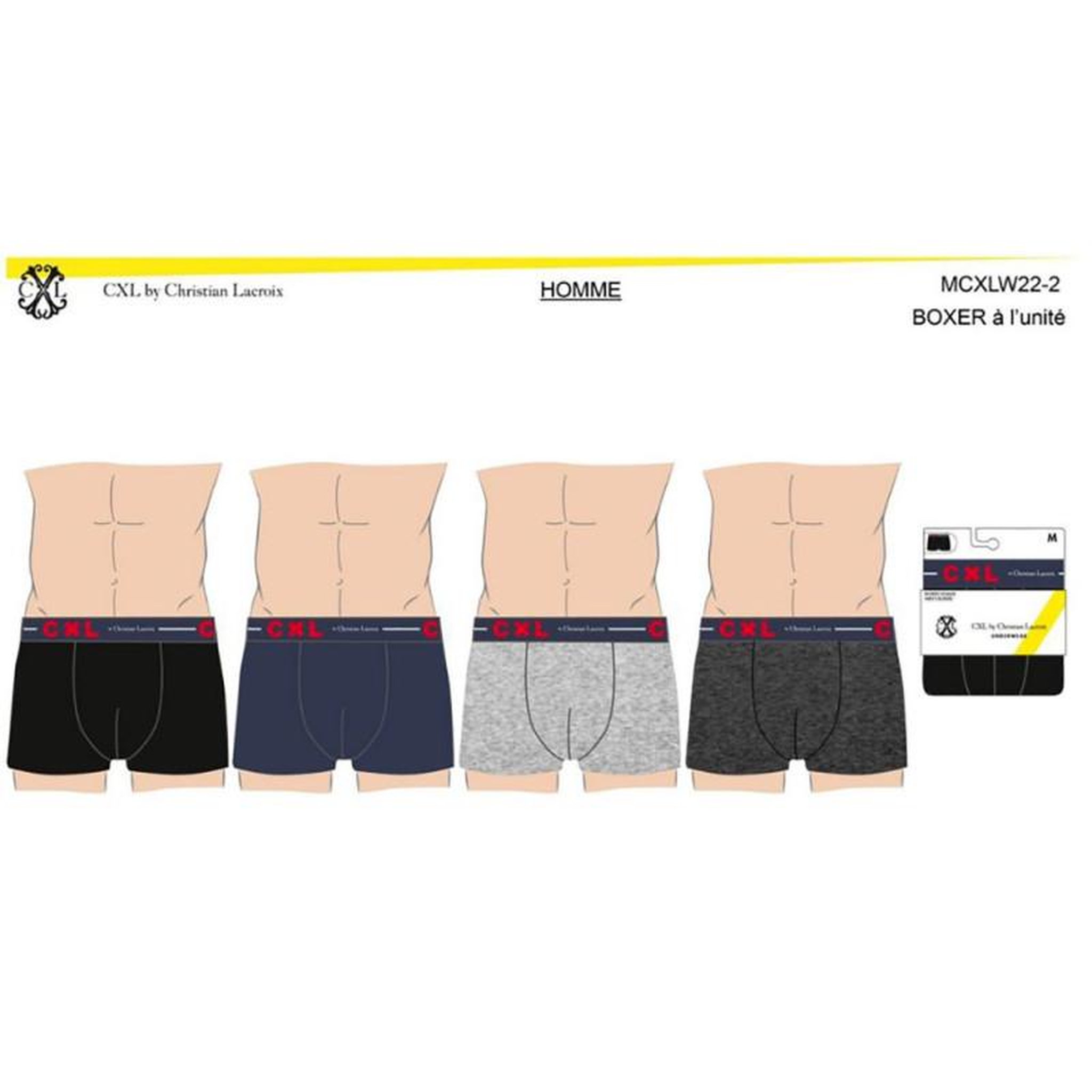 Voir la diapositive 4 : Christian Lacroix Boxer CXL By LACROIX X4