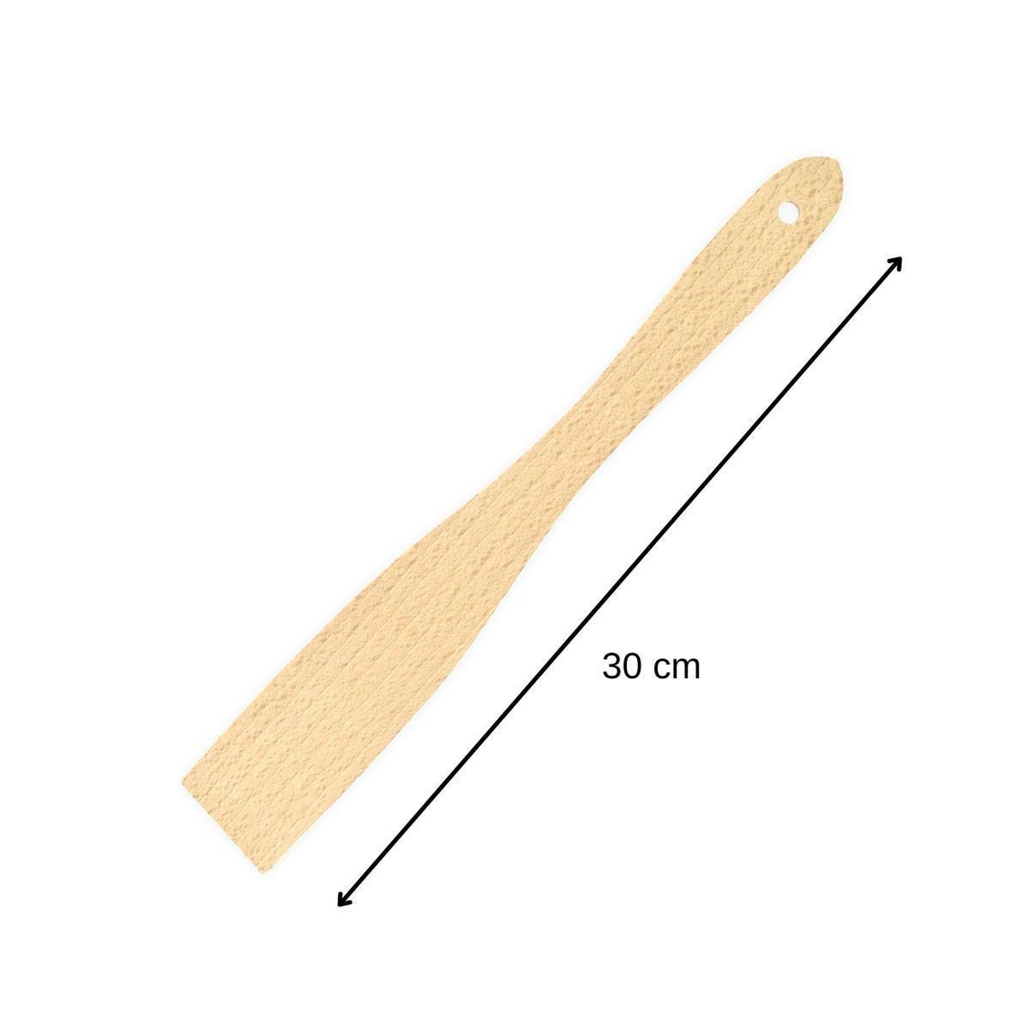 Voir la diapositive 3 : Fackelmann Ensemble de 2 spatules de cuisine 30 cm fackelmann wood edition
