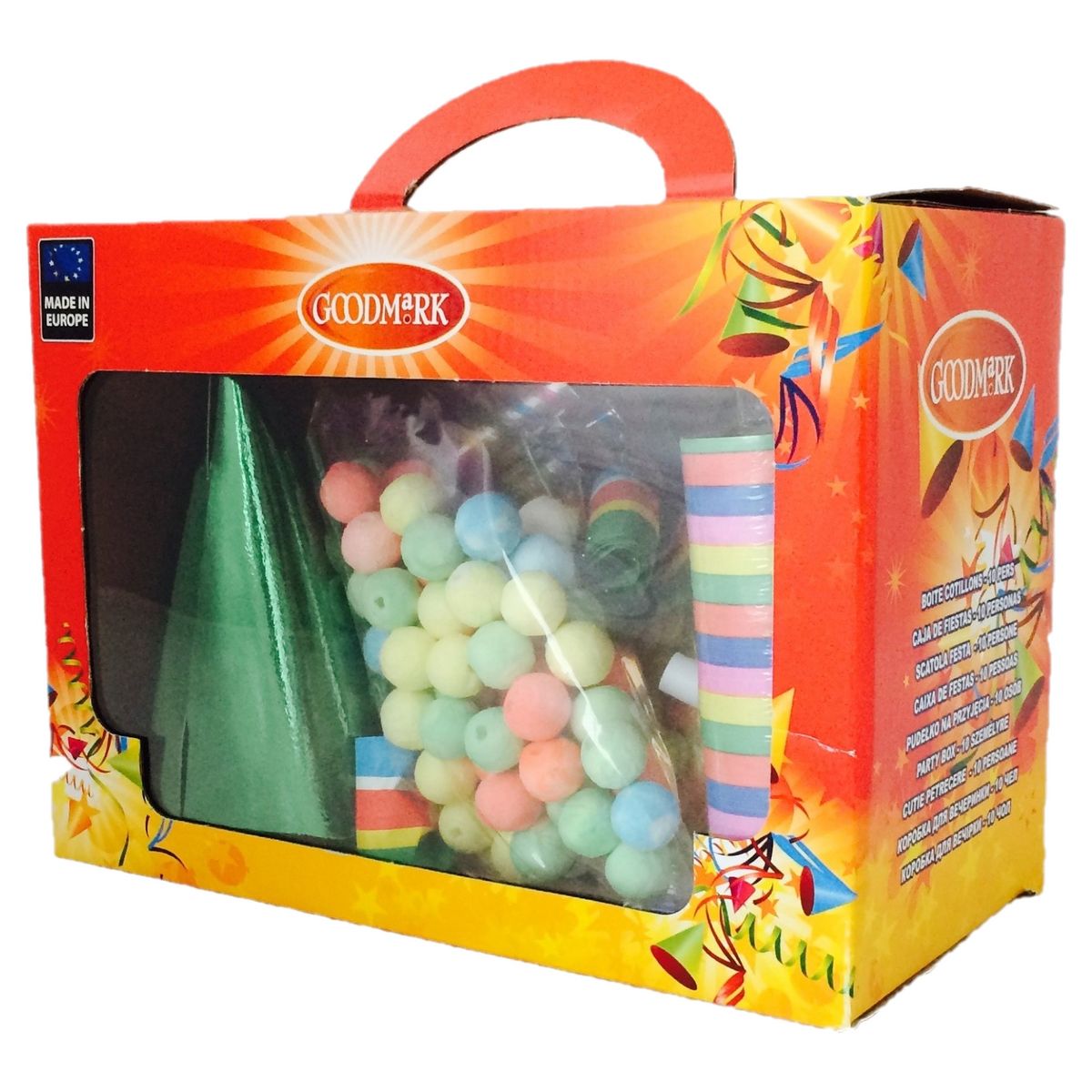 GOODMARK Boîte Cotillons 10 personnes