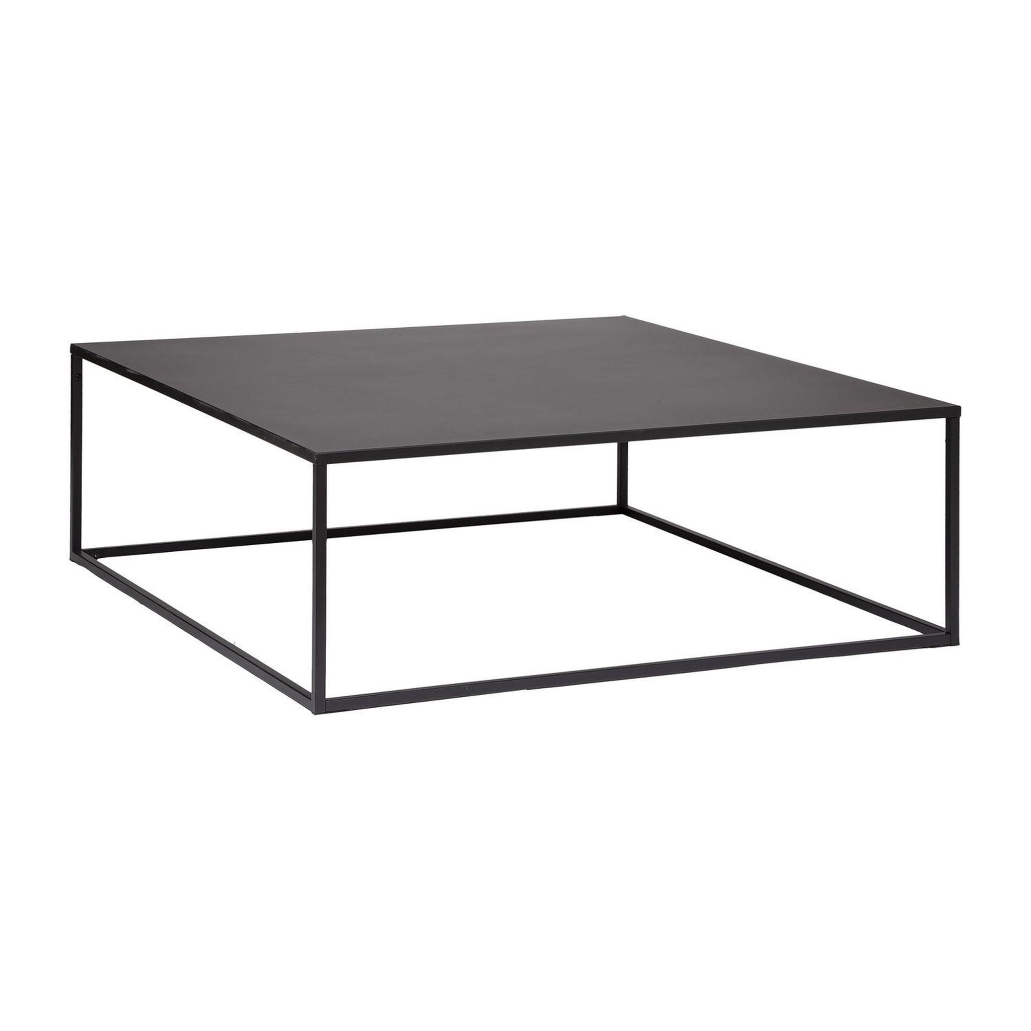 ATMOSPHERA Table basse en métal gota - noir