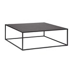 ATMOSPHERA Table basse en métal GOTA - Noir